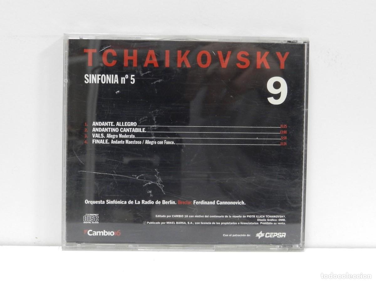 CDs de m&uacute;sica: DISCO CD. Tchaikovsky &ndash; Sinfon&iacute;a N&ordm; 5. COMPACT DISC. - Foto 2