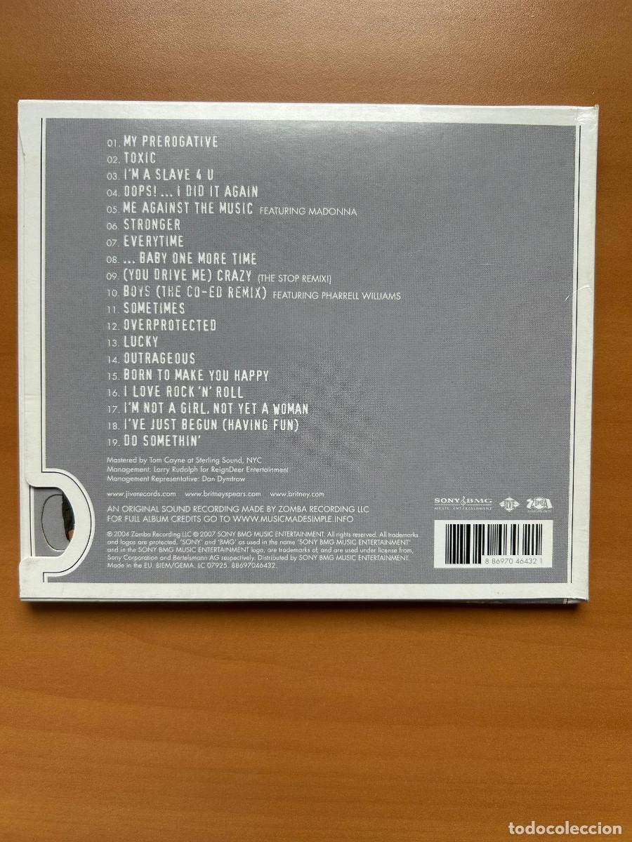 CDs de m&uacute;sica: Britney Spears - Greatest Hits: My Prerogative - Foto 2