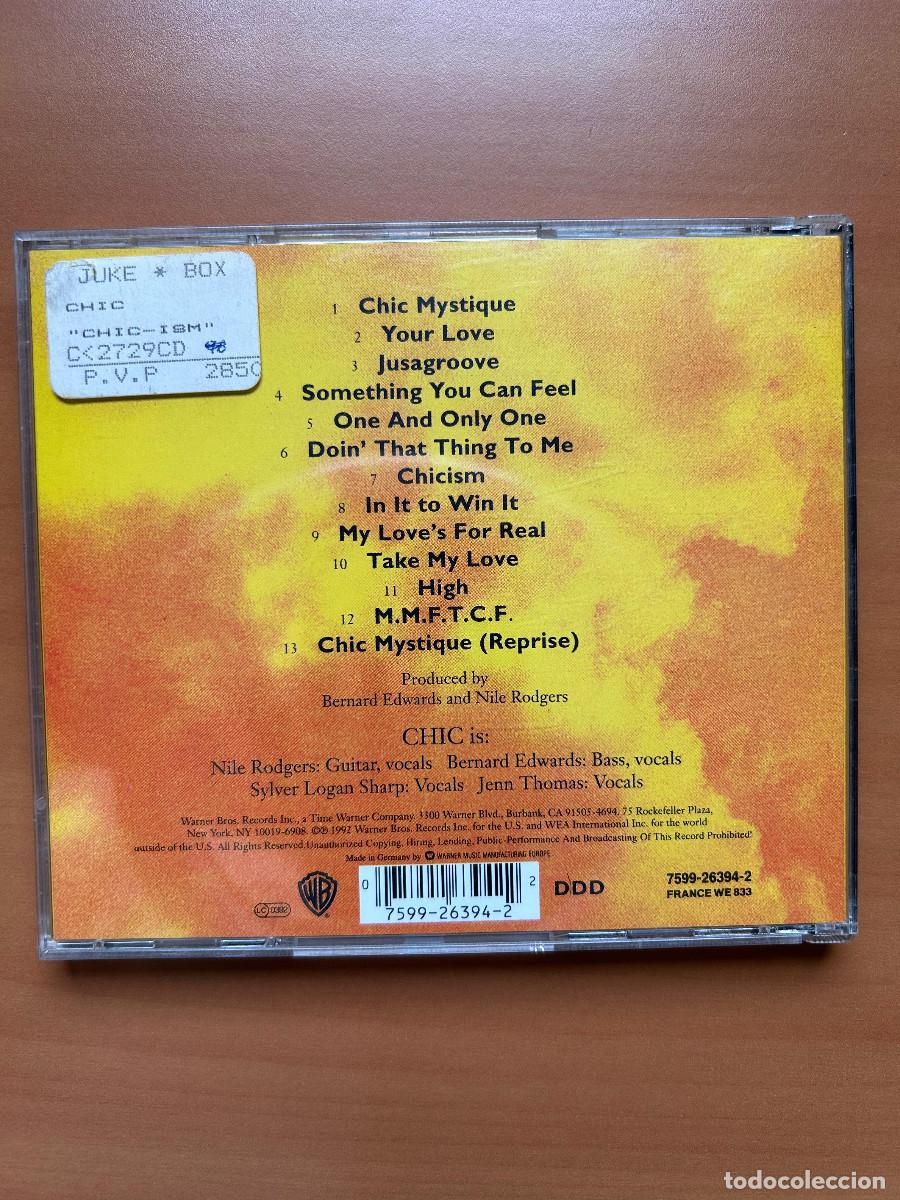 CDs de m&uacute;sica: Chic - Chic-ism (1992) - Foto 2