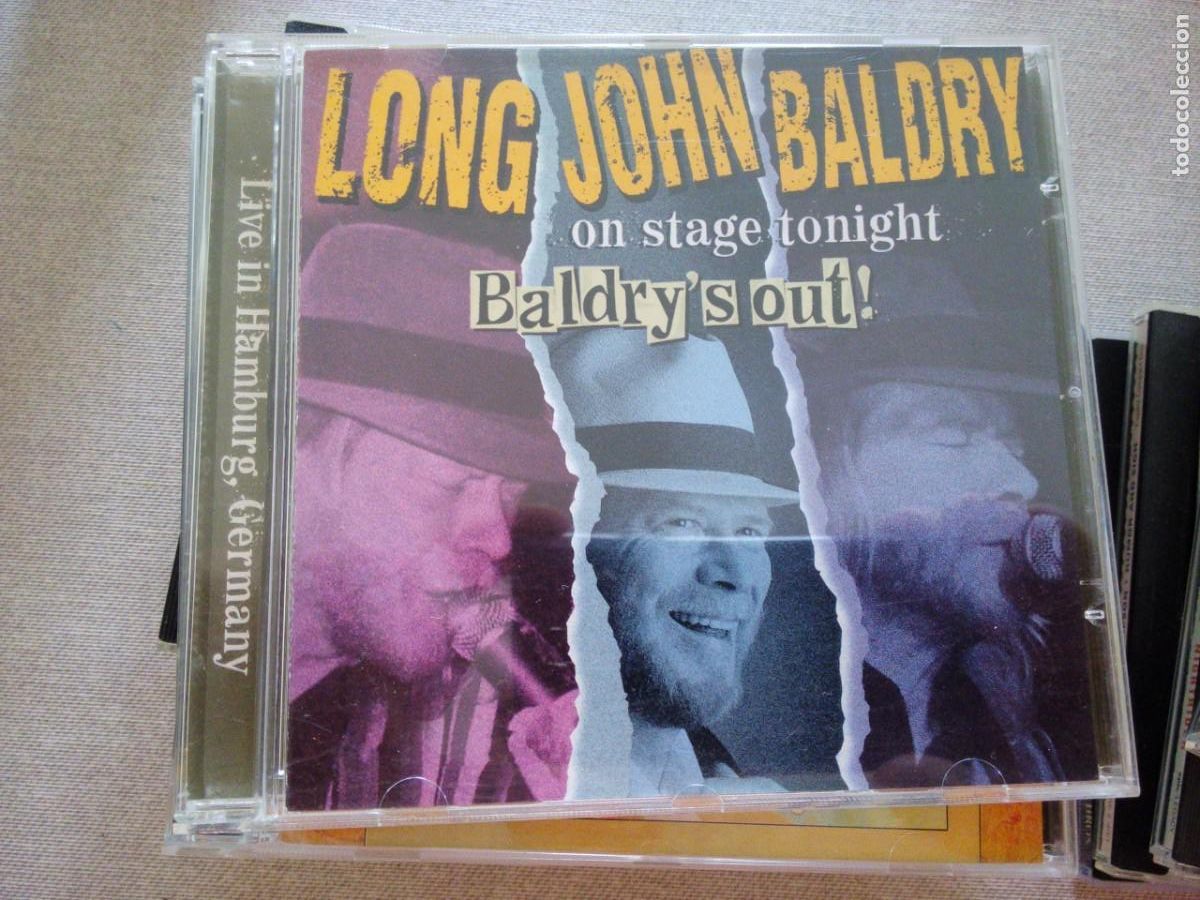 CDs de m&uacute;sica: Long John Baldry &lrm;&ndash; On Stage Tonight - Baldrys Out! CD - Foto 1