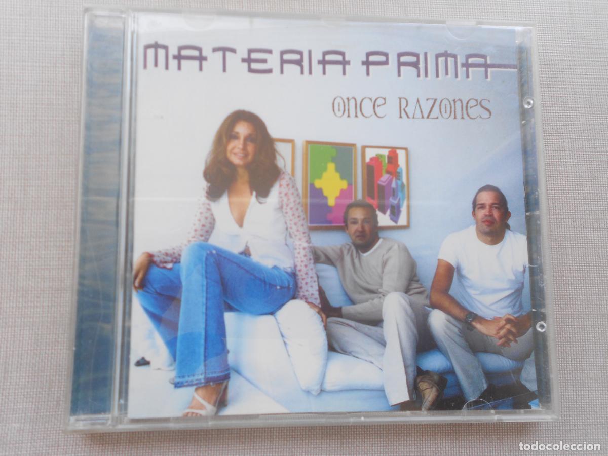 CDs de m&uacute;sica: MATERIA PRIMA - ONCE RAZONES - CD -2001 - Foto 1