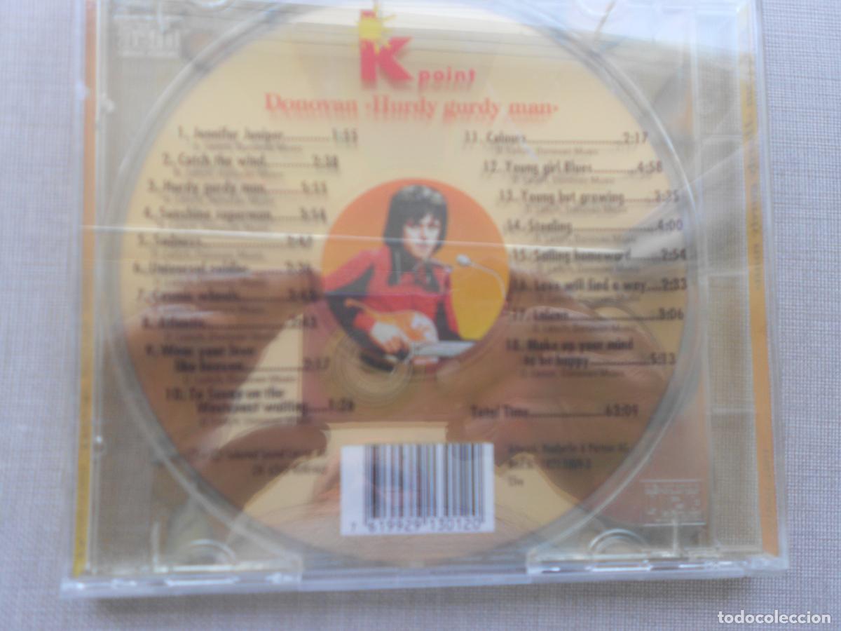 CDs de m&uacute;sica: DONOVAN - HURDY GURDY MAN - CD -1994 - Foto 3