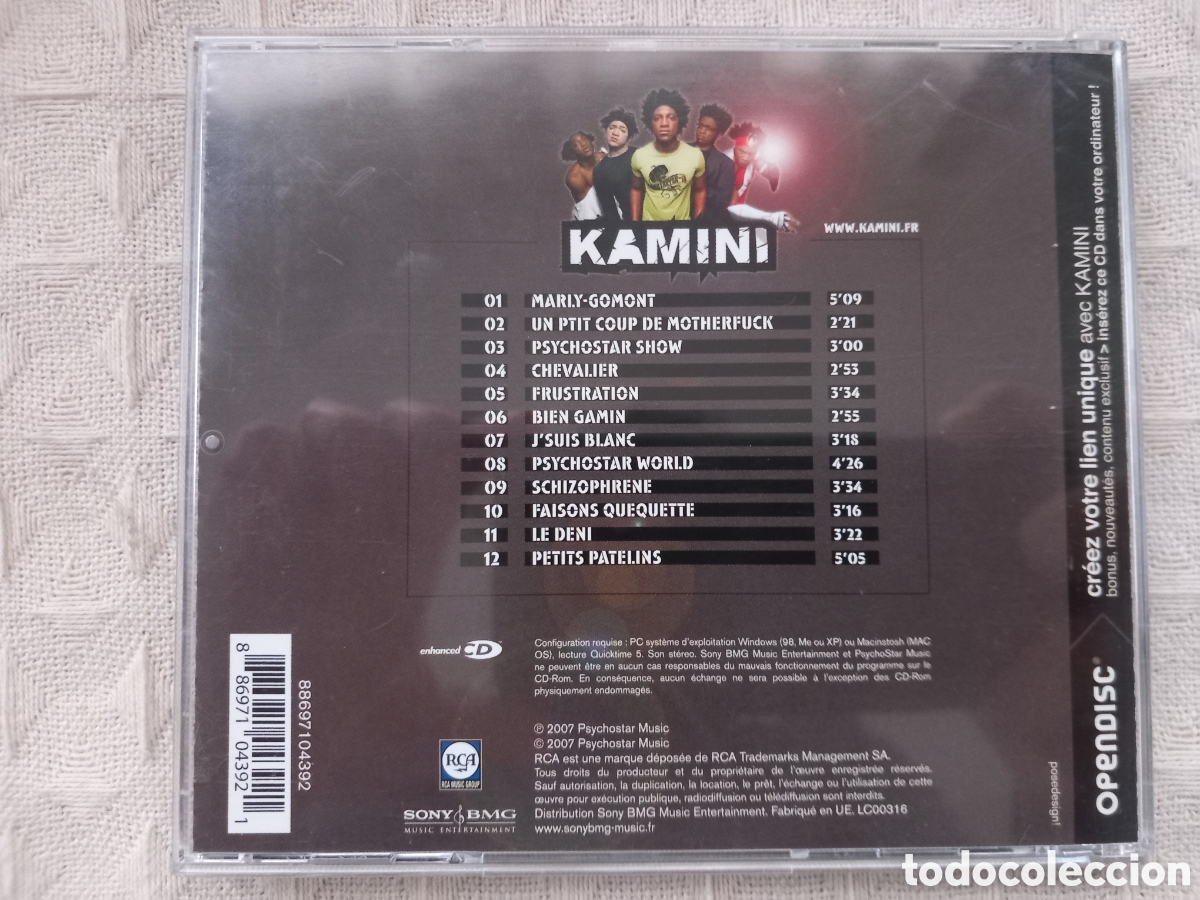 CDs de m&uacute;sica: Kamini, Psychostar world - Foto 2