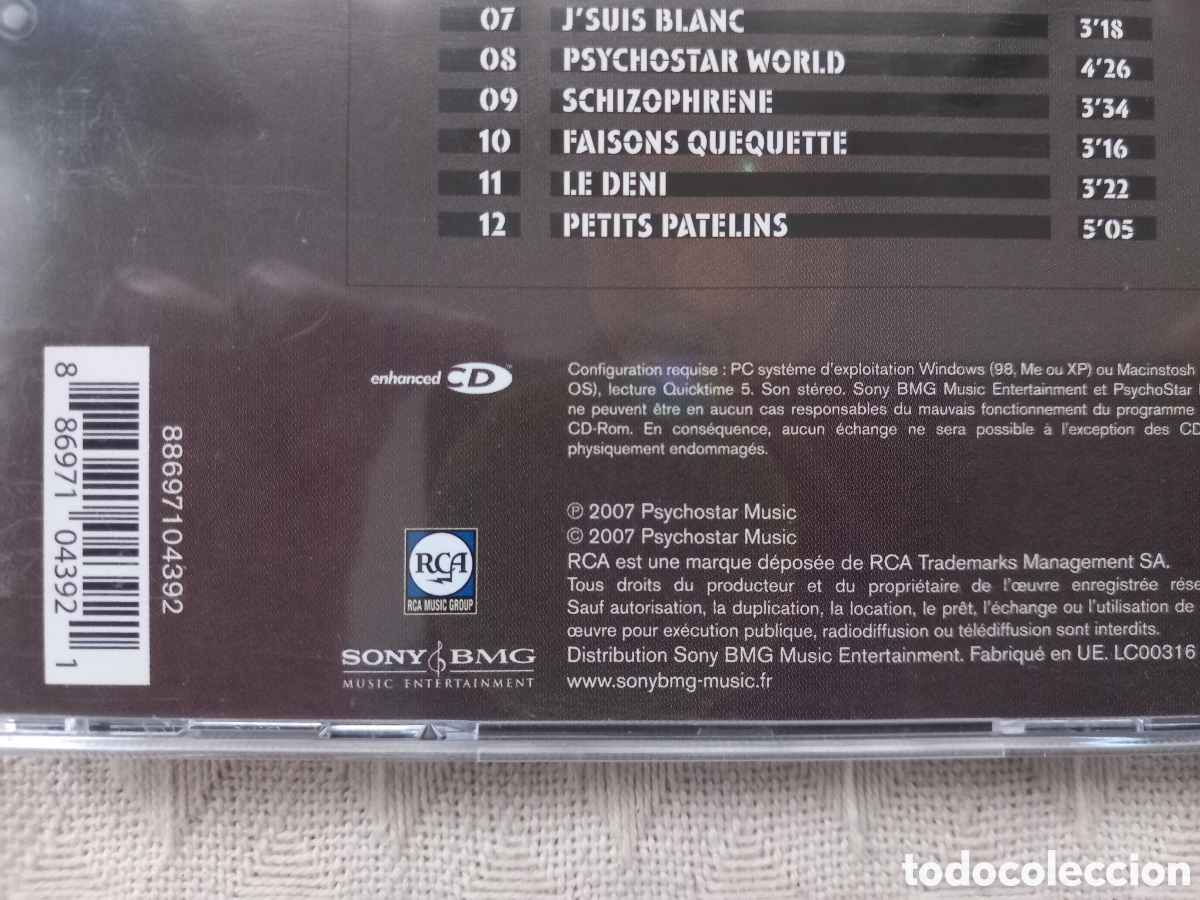 CDs de m&uacute;sica: Kamini, Psychostar world - Foto 3