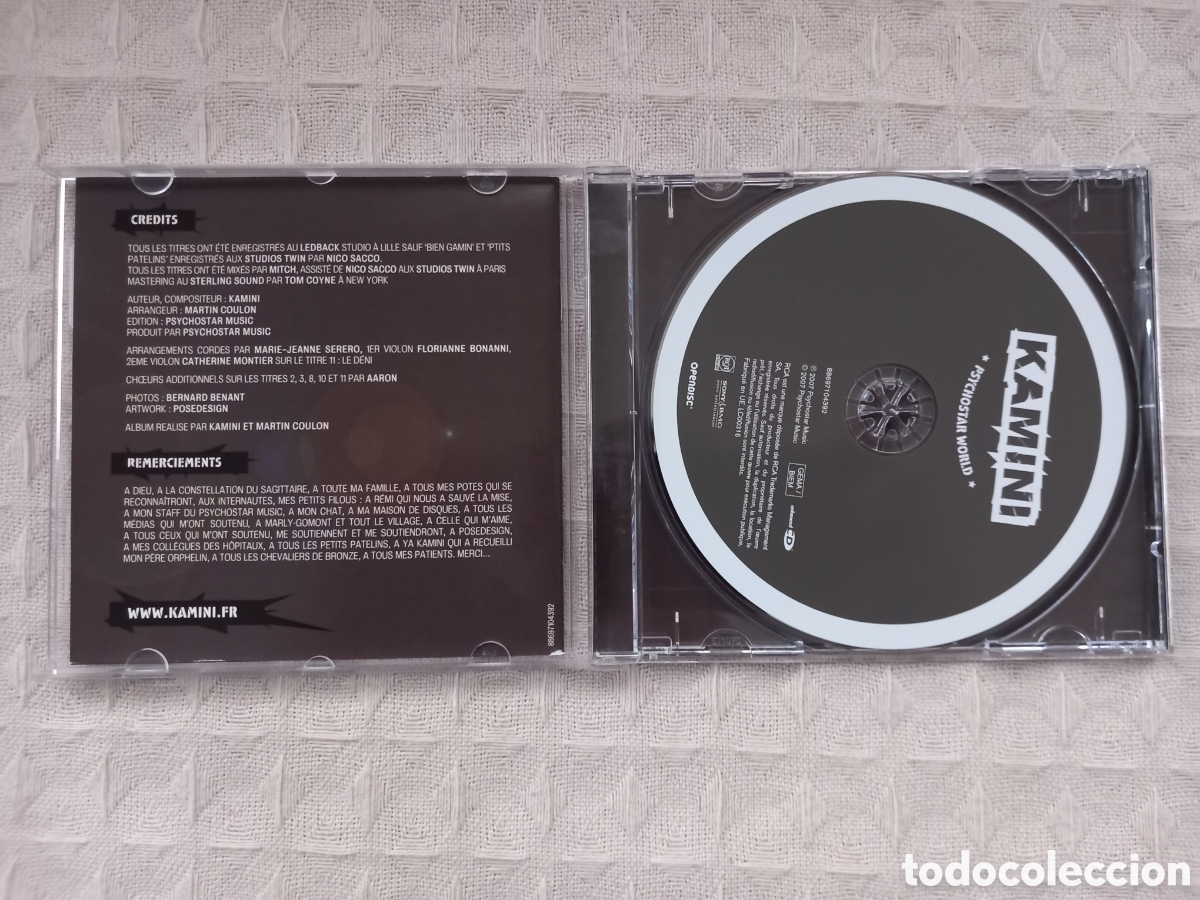 CDs de m&uacute;sica: Kamini, Psychostar world - Foto 4