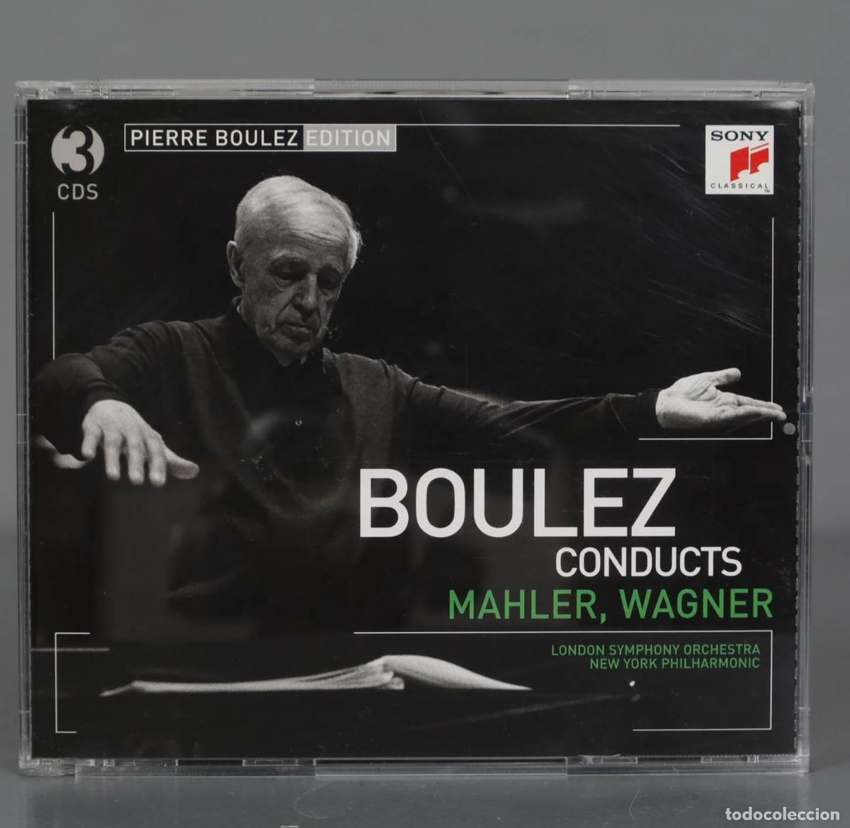 CDs de M&uacute;sica: CD. Boulez &ndash; Boulez Conducts Mahler, Wagner. Mahler, Wagner