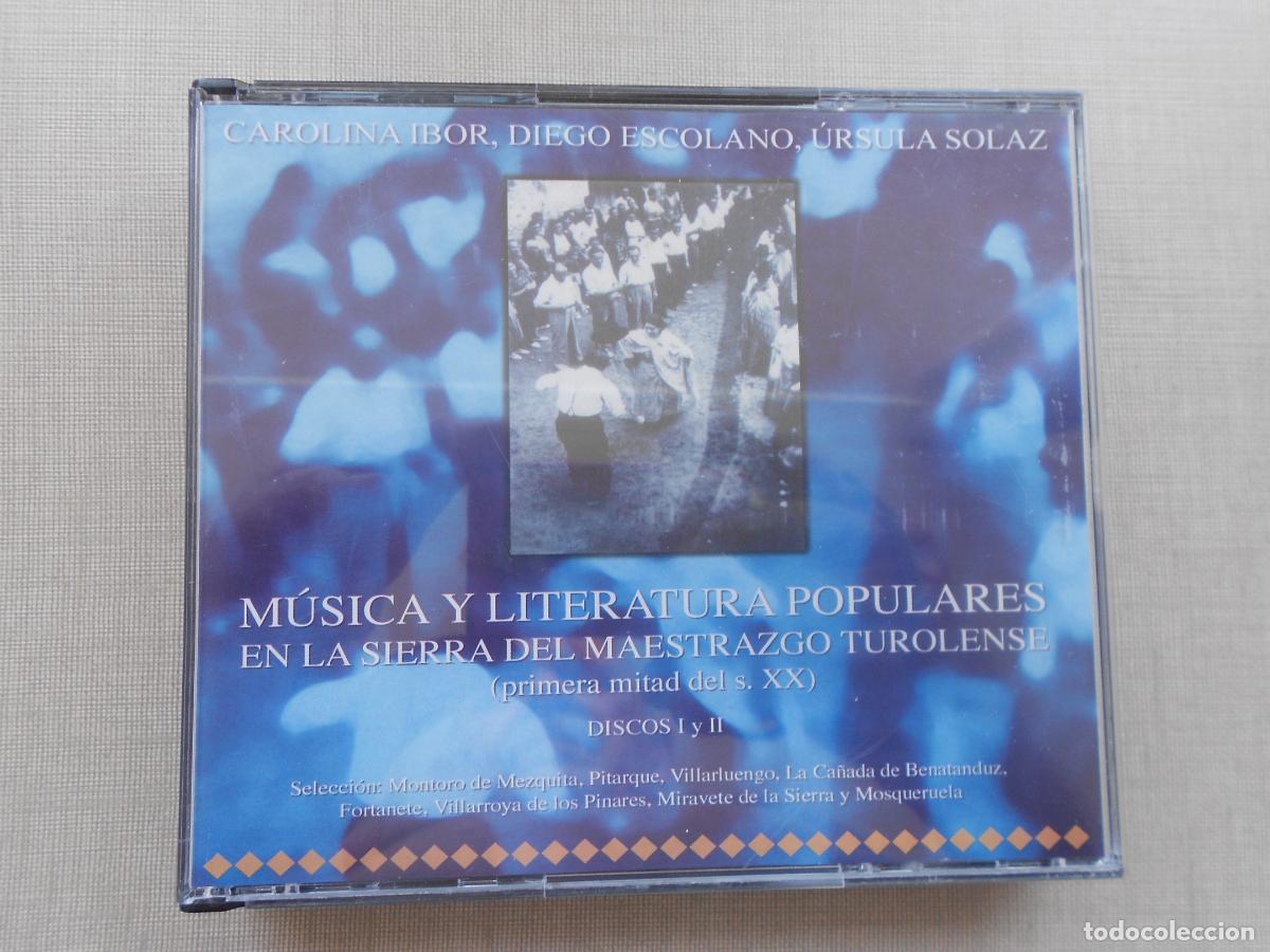 Music CDs: MUSICA Y LITERATURA POPULARES EN LA SIERRA DEL MAESTRAZGO TUROLENSE - 2 CD,S