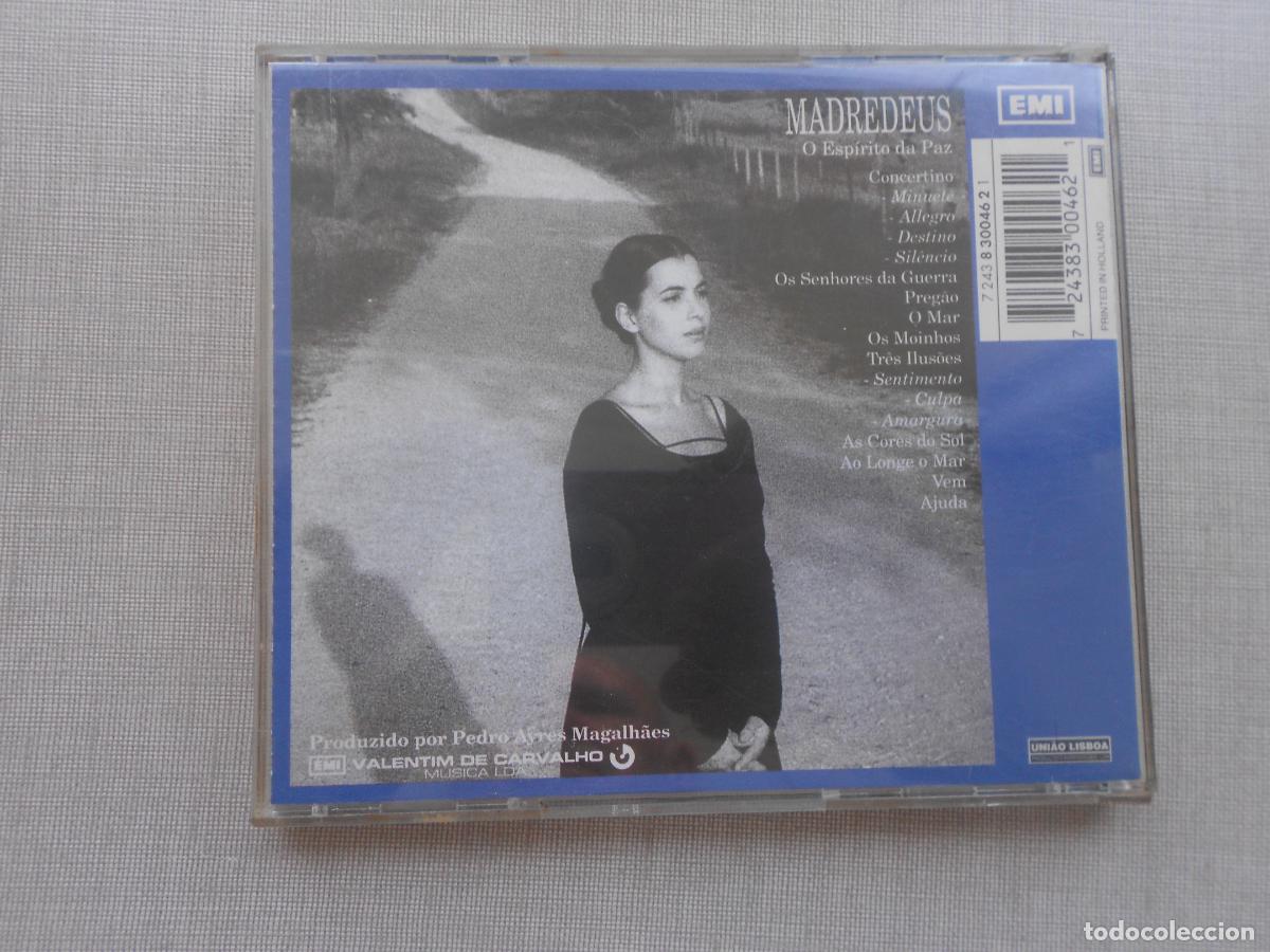 CDs de m&uacute;sica: MADREDEUS O ESPIRITU DA PAZ - CD -1994 - Foto 3