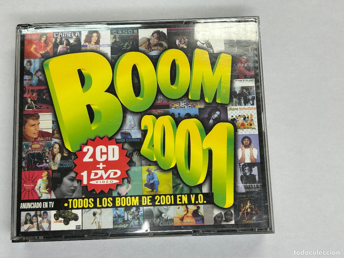 CDs de m&uacute;sica: Boom 2001 - Varios - 2 CD + DVD - Foto 1