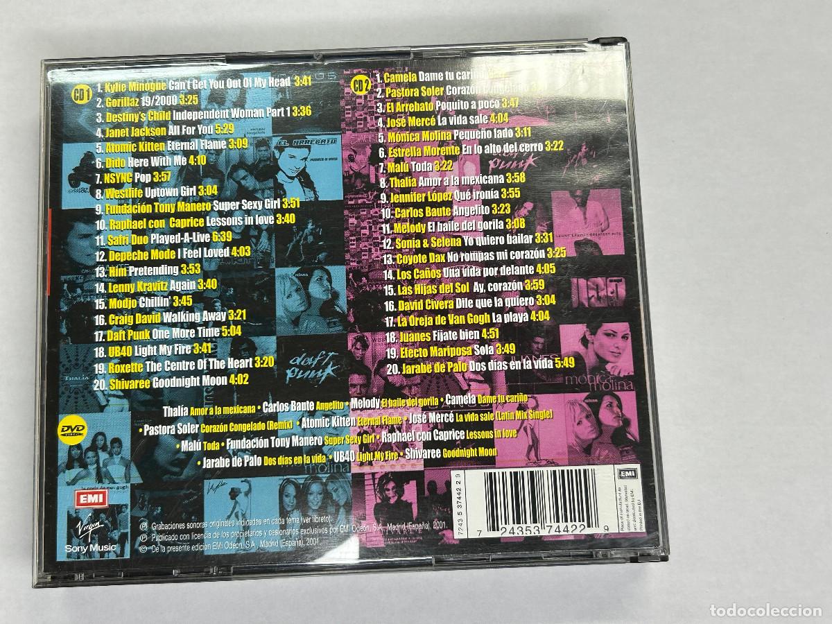 CDs de m&uacute;sica: Boom 2001 - Varios - 2 CD + DVD - Foto 2
