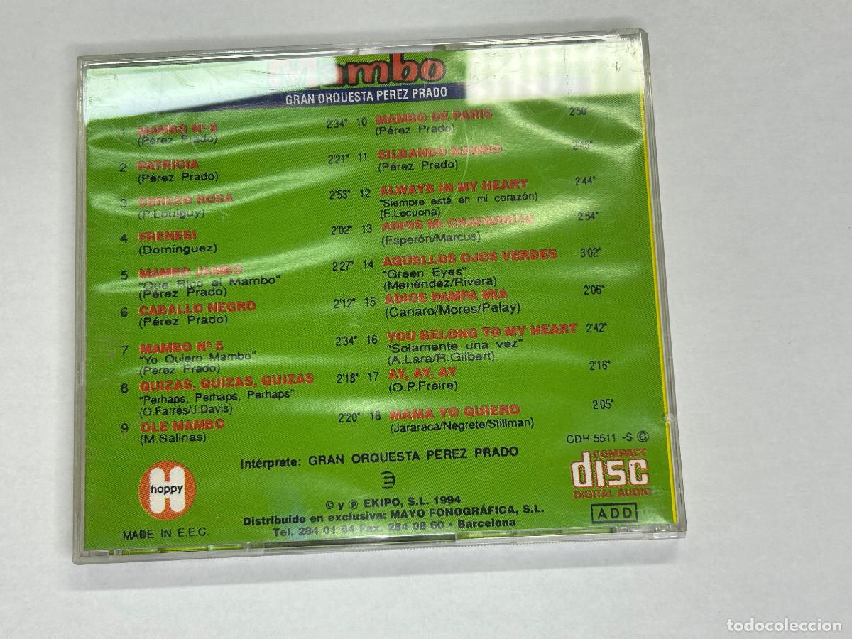 CDs de m&uacute;sica: Mambo - Gran Orquesta Perez Prado - Foto 2