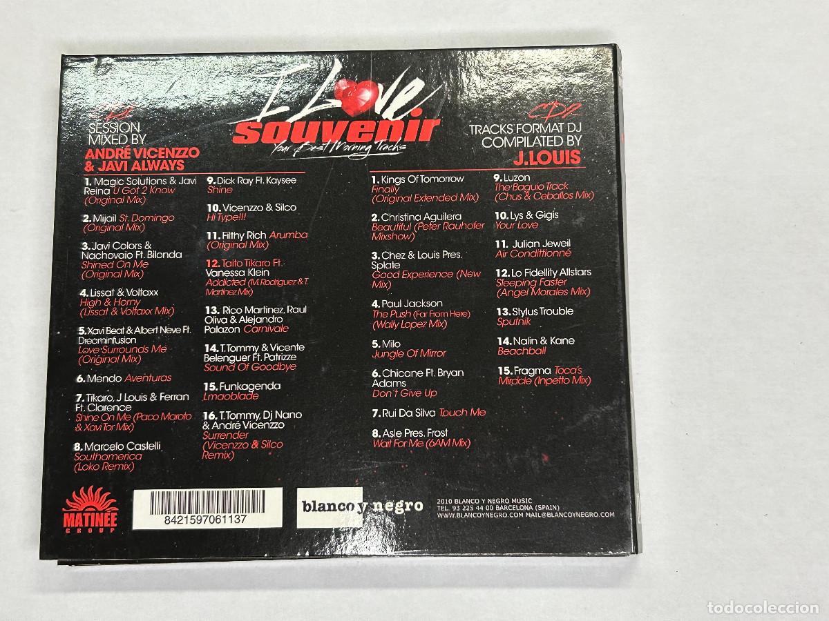 CDs de m&uacute;sica: I Love Souvenir - 2 CD - 2010 - Foto 2