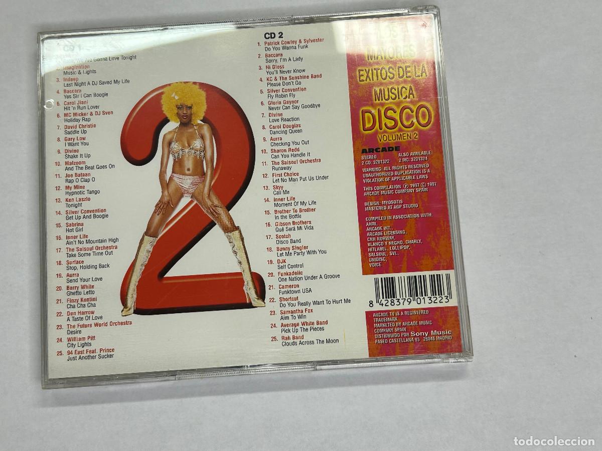 CDs de m&uacute;sica: Los mayores &eacute;xitos de la M&uacute;sica Disco - Foto 2
