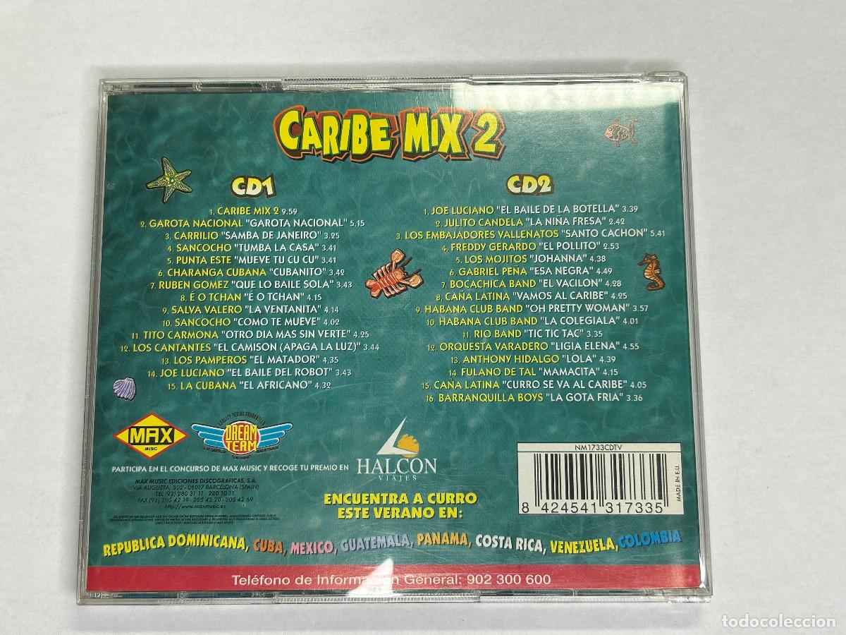 CDs de m&uacute;sica: Caribe Mix 2 - 2 CDs - Foto 2