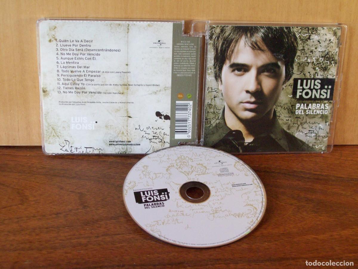 CDs de m&uacute;sica: LUIS FONSI - PALABRAS DEL SILENCIO - CD - Foto 1