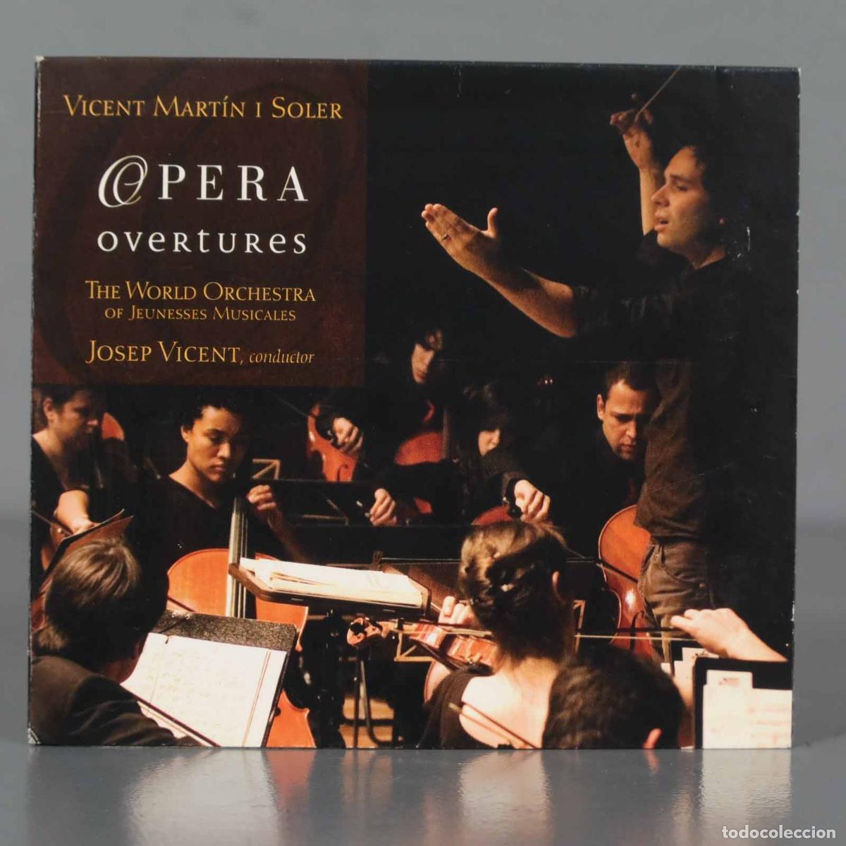 CDs de M&uacute;sica: CD. W. A. Mozart &ndash; Opera Overtures. Mart&iacute;n i Soler, Josep Vicent,