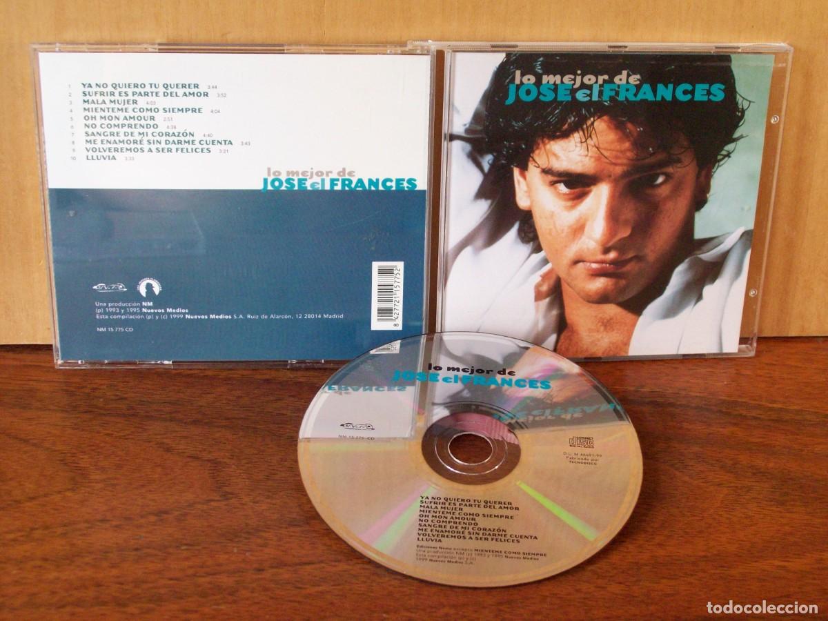 CDs de m&uacute;sica: JOSE EL FRANCES - LO MEJOR DE - CD - Foto 1