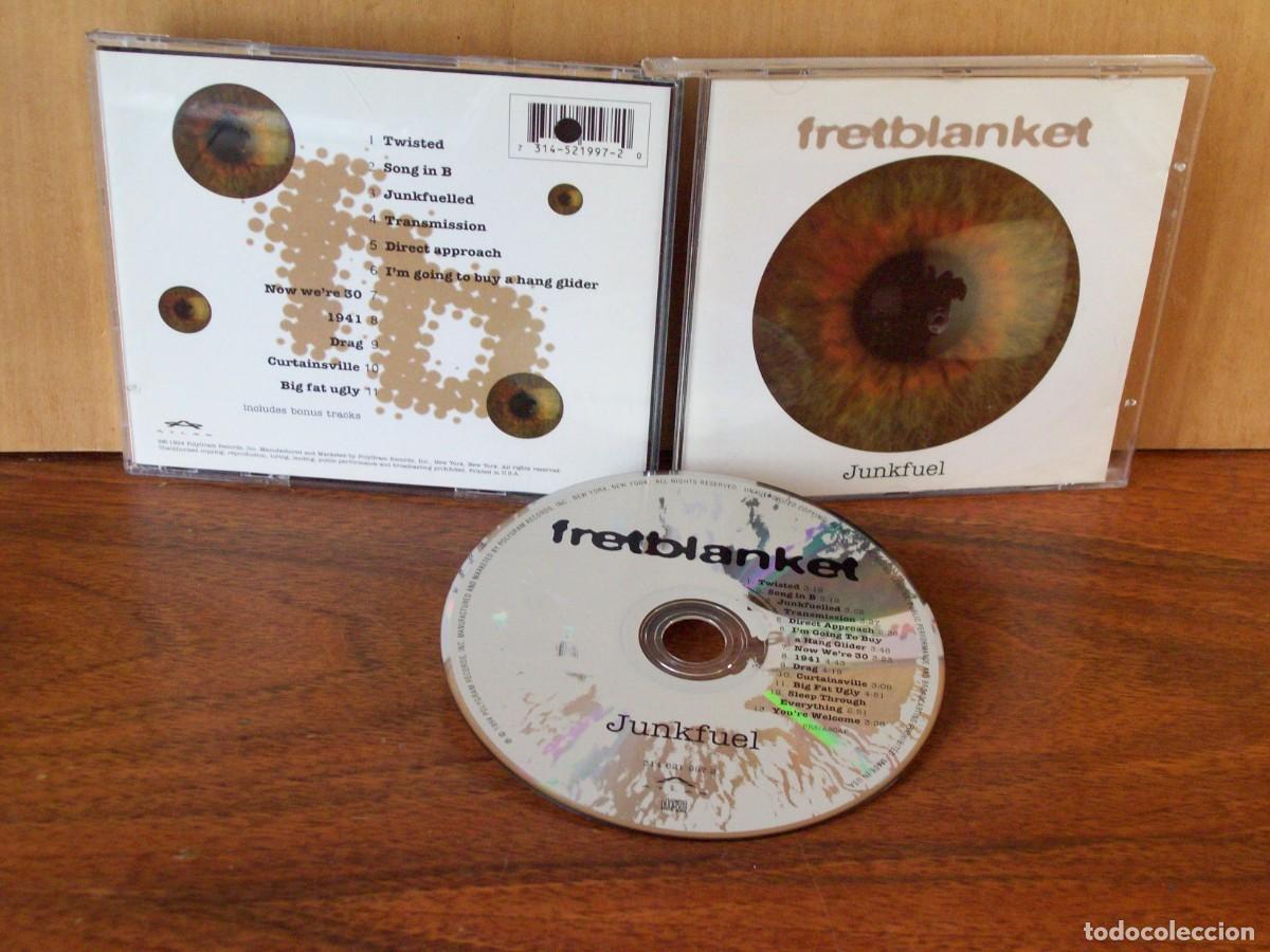 CDs de m&uacute;sica: FRETBLANKET - JUNKFUEL - CD - Foto 1