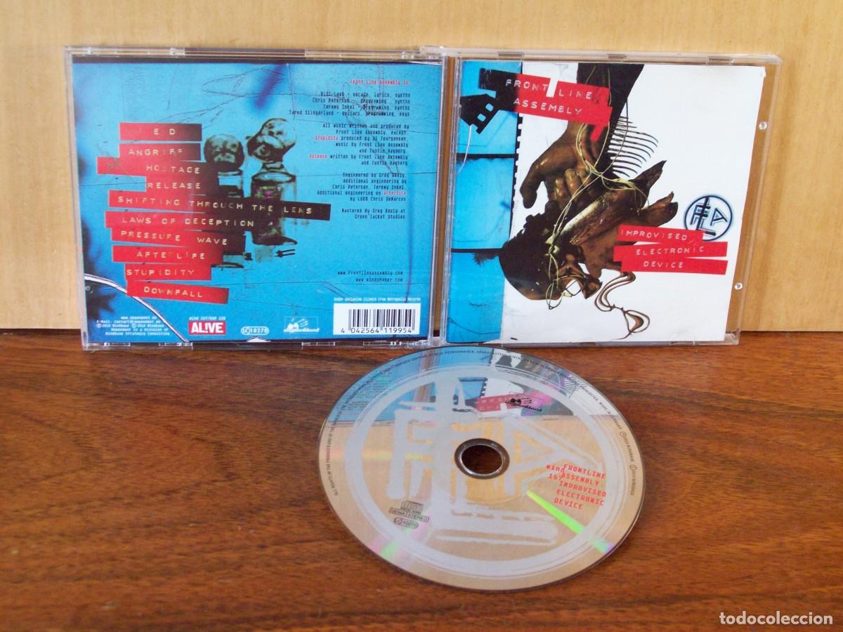 CDs de m&uacute;sica: FRONT LINE ASSEMBLY - IMPROVISED ELECTRONIC DEVICE - CD - Foto 1