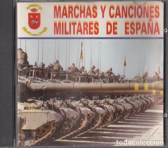 Music CDs: MARCHAS Y CANCIONES MILITARESDE ESPA&Ntilde;A - COROS Y MUSICA DIVISION ACORAZADA BRUNETE N&ordm; 1 CD - CAJA B