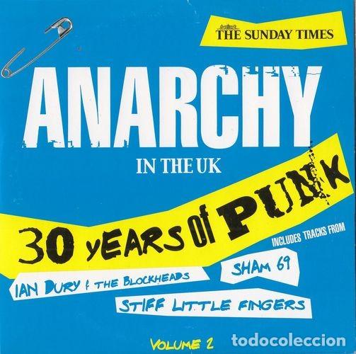 CDs de m&uacute;sica: ANARCHY IN THE U.K. MEMBERS UK SUBS DICKIES - CD CON 10 CANCIONES EN FORMATO DE CD SOBRE -CAJA 24