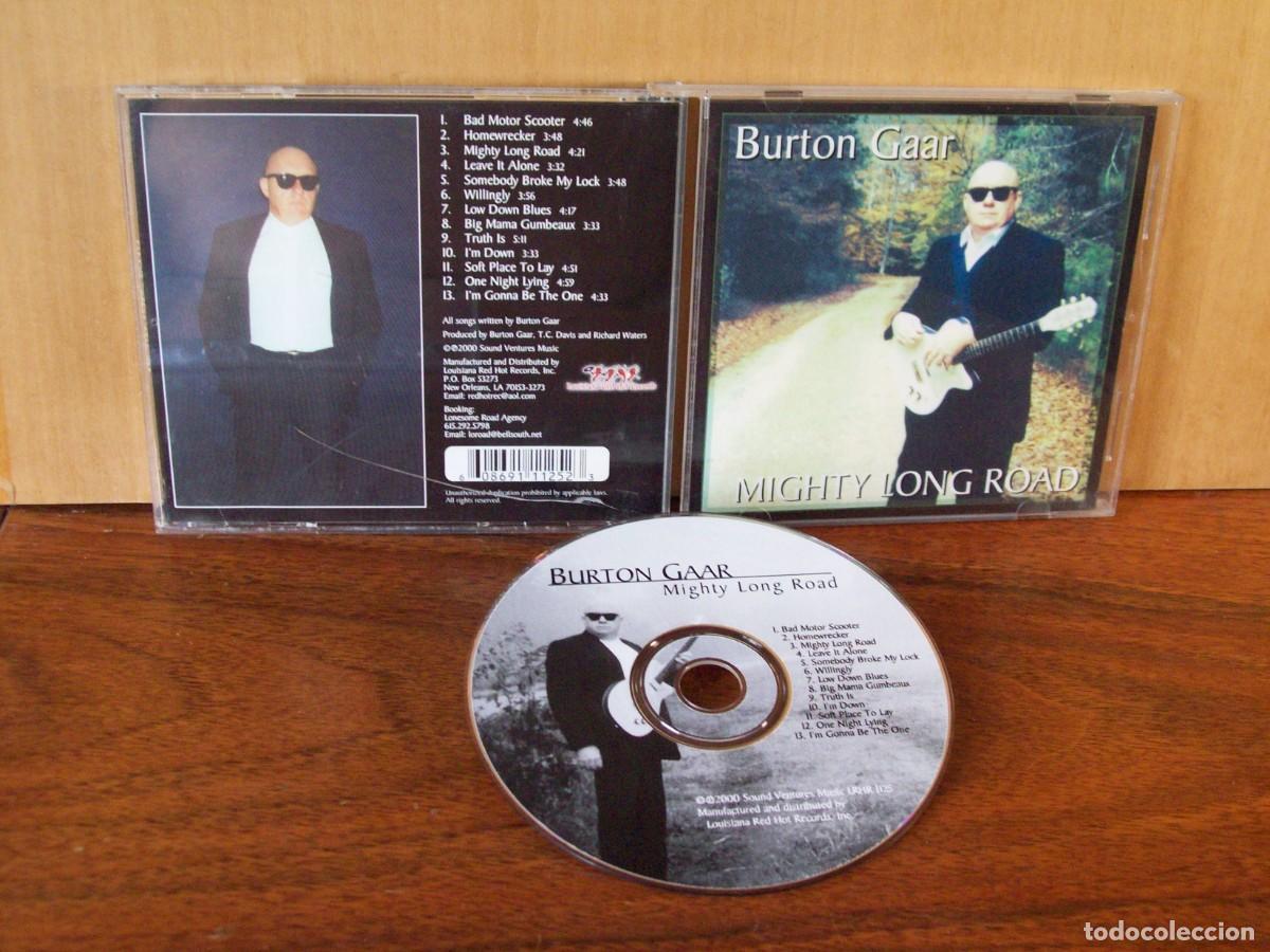 CDs de m&uacute;sica: BURTON GAAR - MIGHTY LONG ROAD - CD - Foto 1