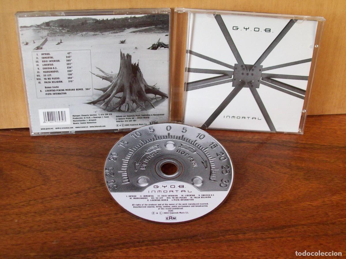 CDs de m&uacute;sica: G.Y.O.B - INMORTAL - CD COMO NUEVO - Foto 1