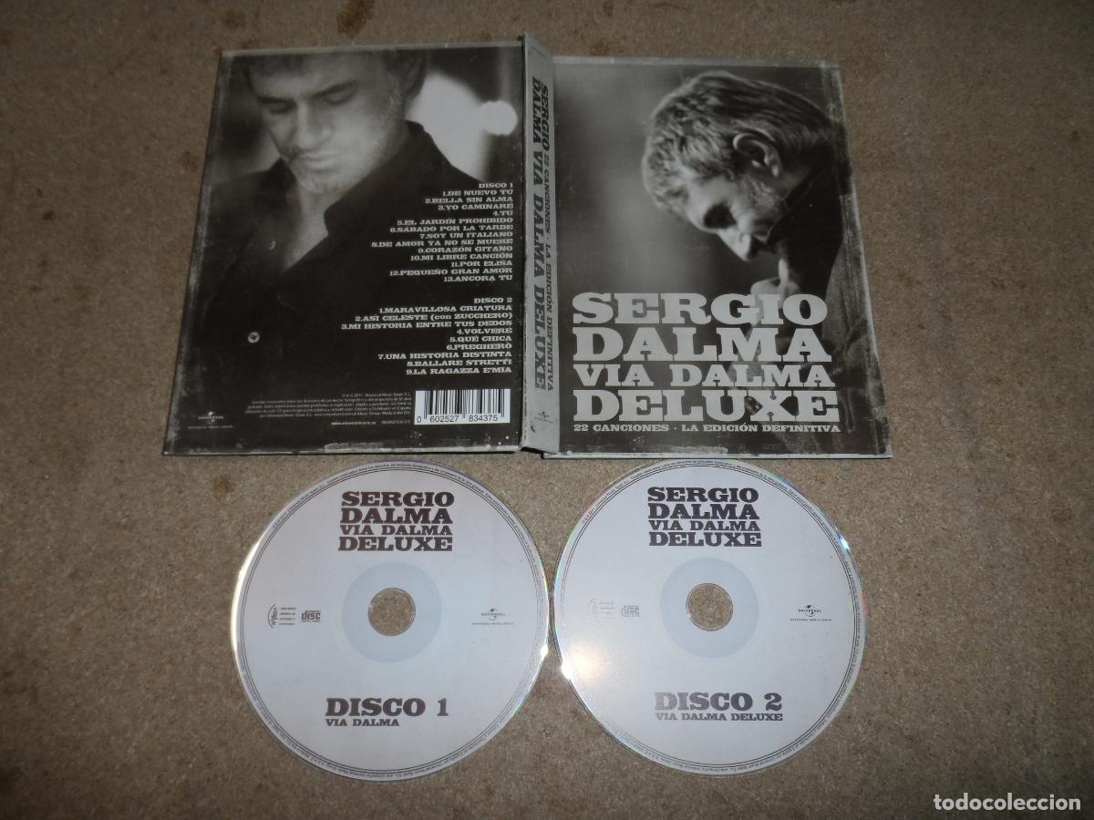 CDs de m&uacute;sica: SERGIO DALMA - VIA DALMA DELUXE - Foto 1