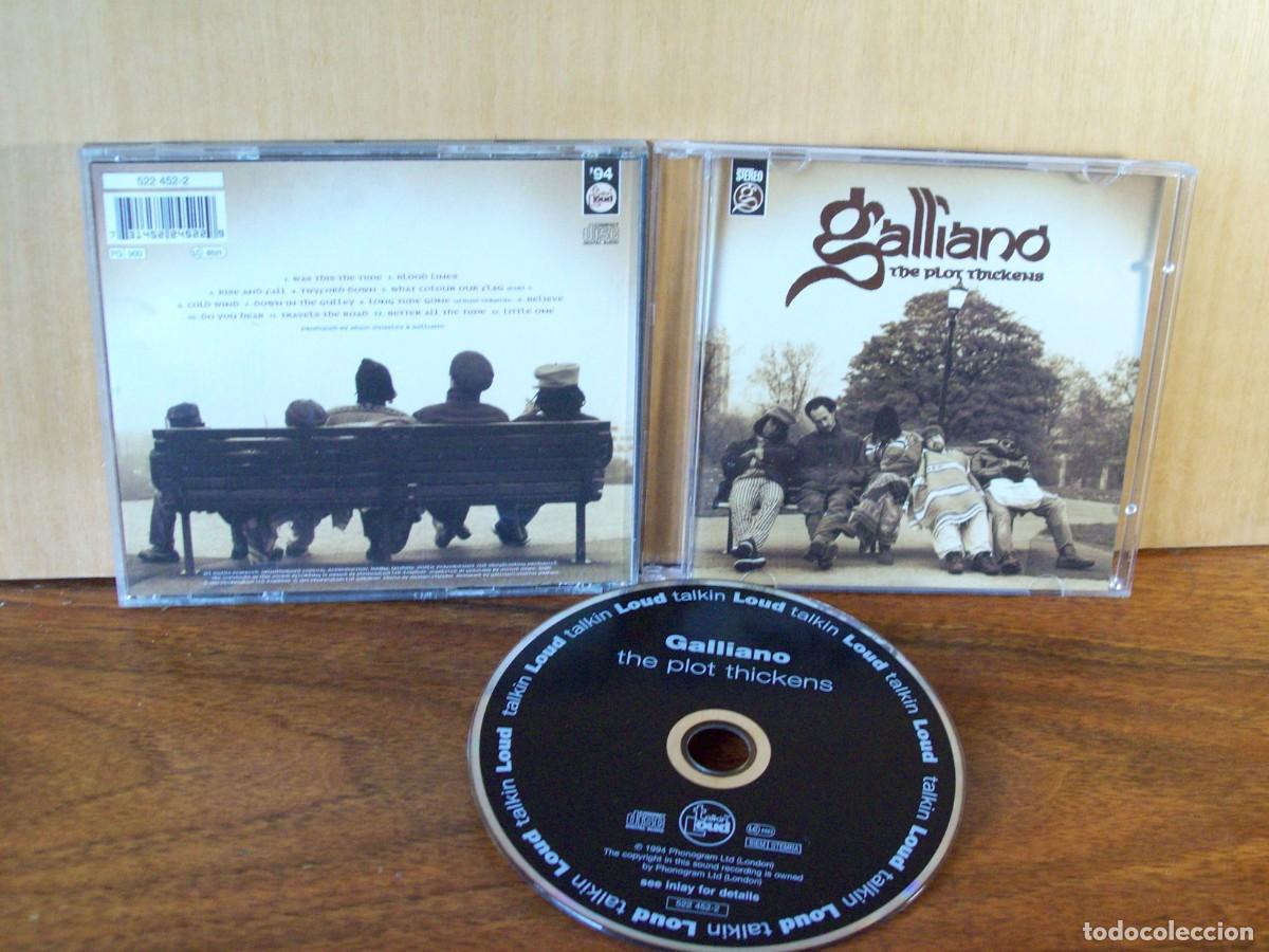 CDs de m&uacute;sica: GALLIANO - THE PLOT THIEKENS - CD - Foto 1