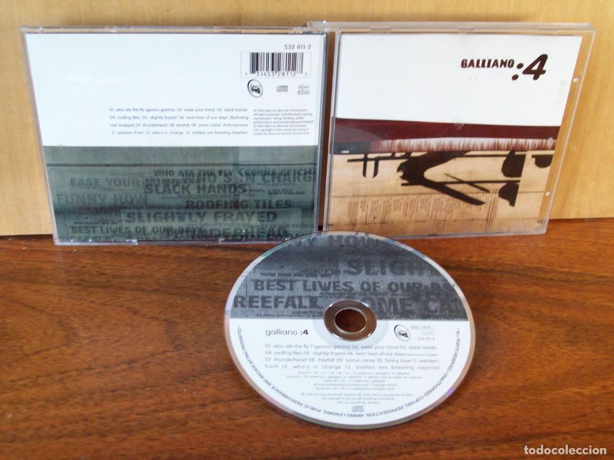CDs de m&uacute;sica: GALLIANO - 4 - CD MADE IN ENGLAND - Foto 1