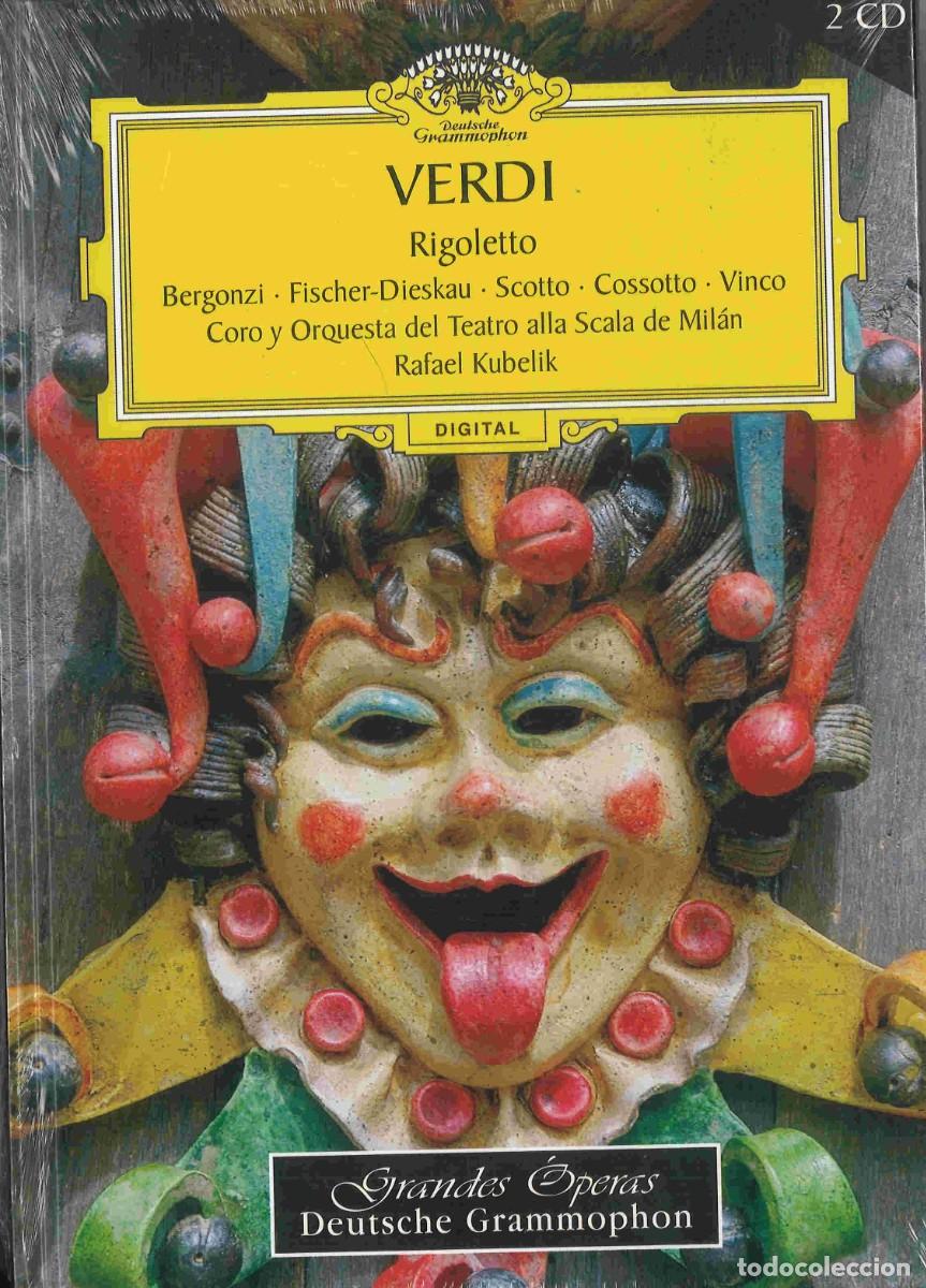 CDs de m&uacute;sica: Verdi. Rigoletto. 2 CDs. Nuevo, sin usar - Foto 1
