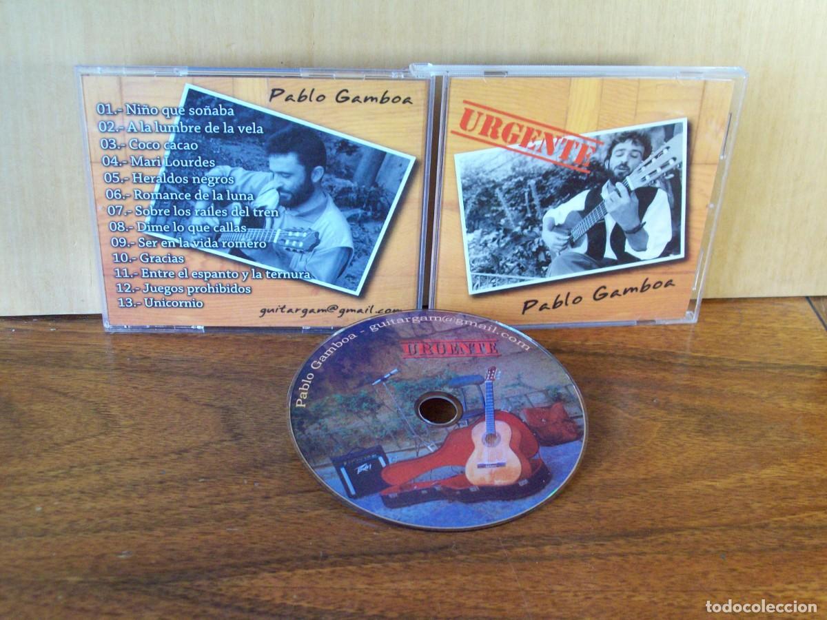 CDs de m&uacute;sica: PABLO GAMBOA - URGENTE - CD - Foto 1
