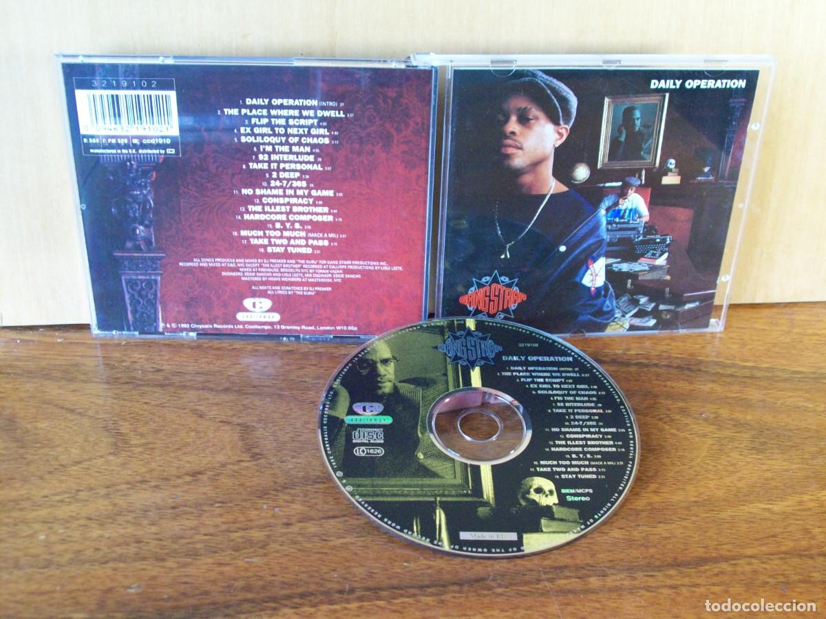 CDs de m&uacute;sica: GANG STARR - DAILY OPERATION - CD - Foto 1