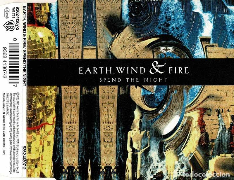 CDs de m&uacute;sica: Earth, Wind & Fire - Spend The Night. CD Maxi-Single - Foto 1