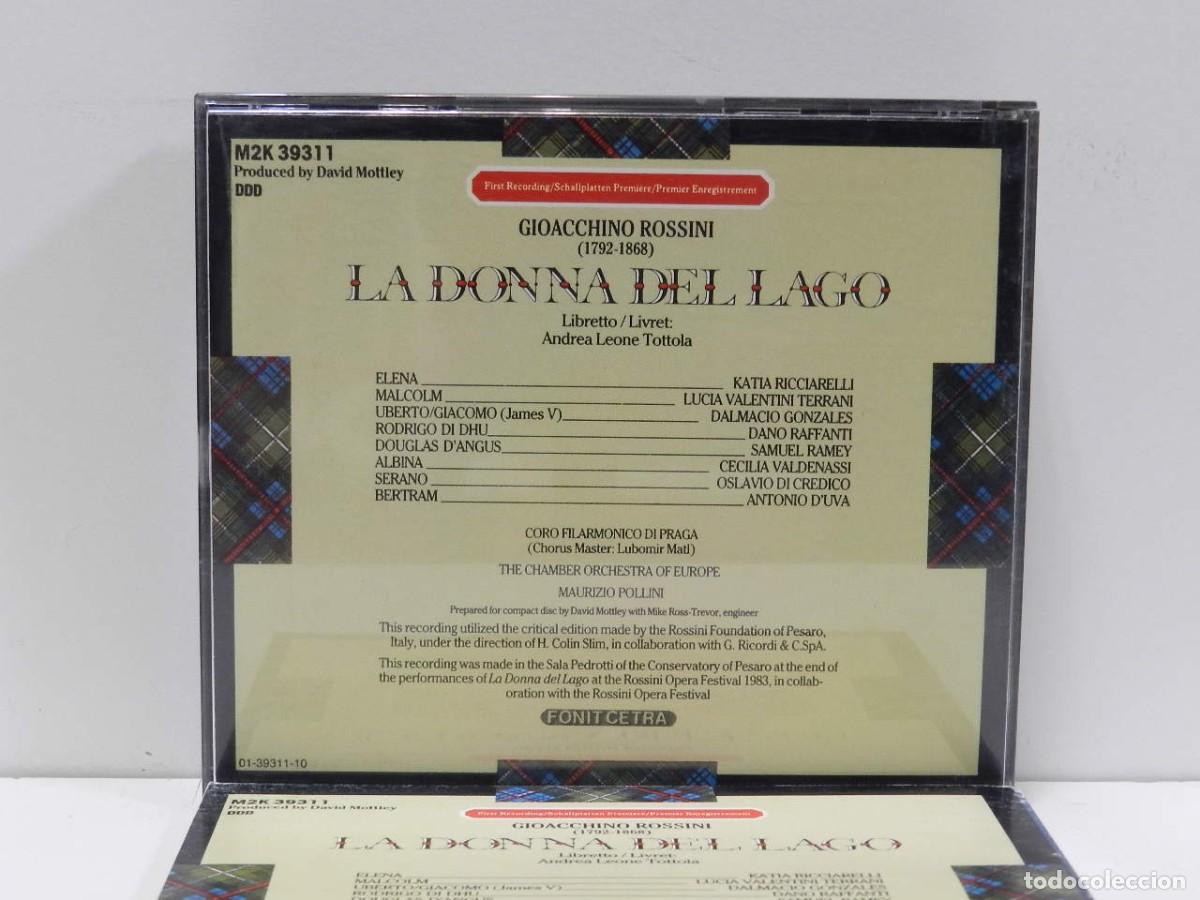CDs de m&uacute;sica: DISCO 2 X CD. Rossini &ndash; La Donna Del Lago. COMPACT DISC. - Foto 2