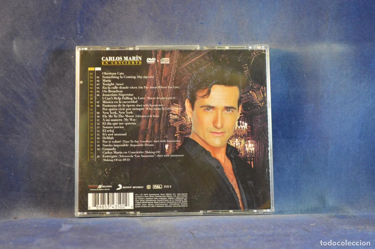 CDs de m&uacute;sica: CARLOS MAR&Iacute;N &ndash; EN CONCIERTO - CD - Foto 2