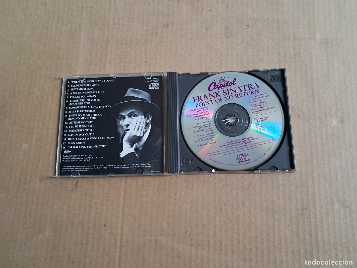 CDs de m&uacute;sica: FRANK SINATRA - POINT OF NO RETURN CD - Foto 2