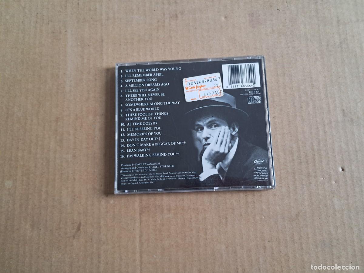 CDs de m&uacute;sica: FRANK SINATRA - POINT OF NO RETURN CD - Foto 3