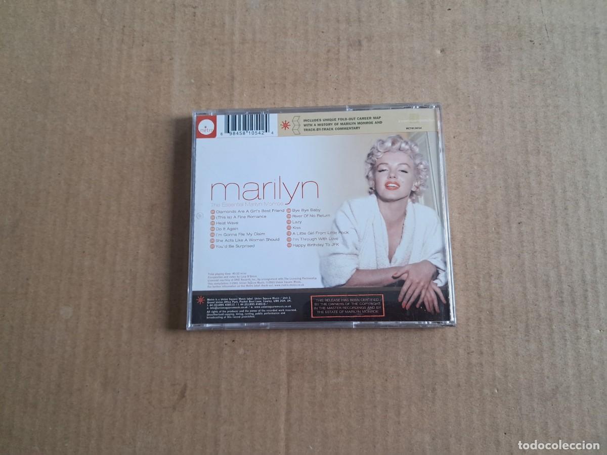 CDs de m&uacute;sica: MARILYN MONROE - THE ESSENTIAL MARILYN MONROE CD - Foto 3