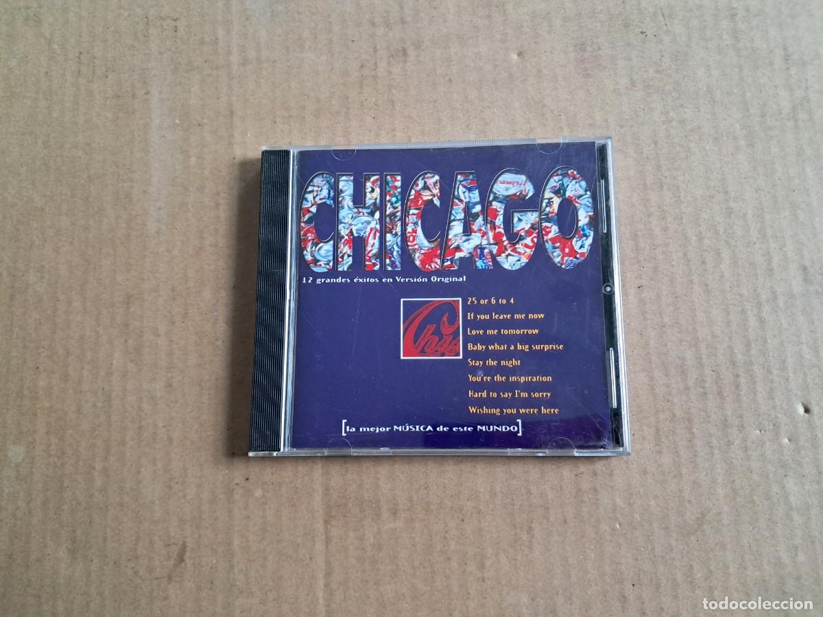 CDs de m&uacute;sica: CHICAGO - 12 GRANDES EXITOS CD - Foto 1