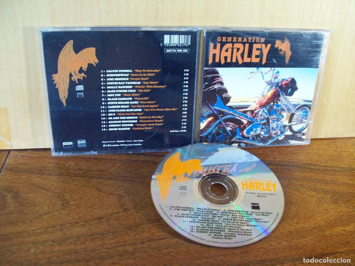 CDs de m&uacute;sica: GENERATION HARLEY - ARTISTAS VARIOS - CD - Foto 1