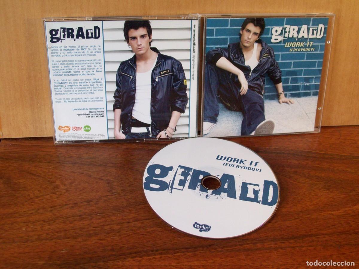 CDs de m&uacute;sica: GERARD - WORK IT EVERYBODY - CD SINGLE 1 CANCION - Foto 1