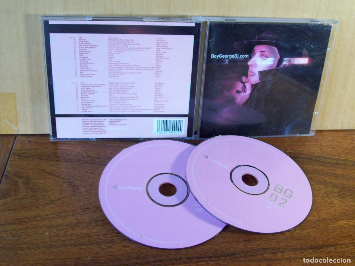 CDs de m&uacute;sica: BOY GEORGE DJ. COM - TRUST THE DJ - DOBLE CD - Foto 1
