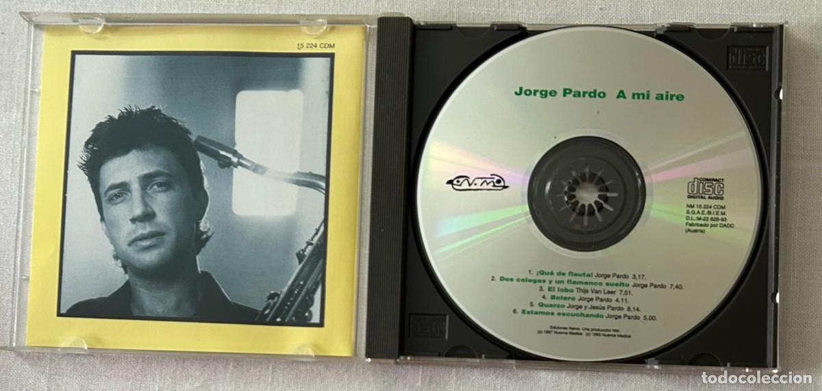 CDs de m&uacute;sica: JORGE PARDO - A MI AIRE - Foto 3