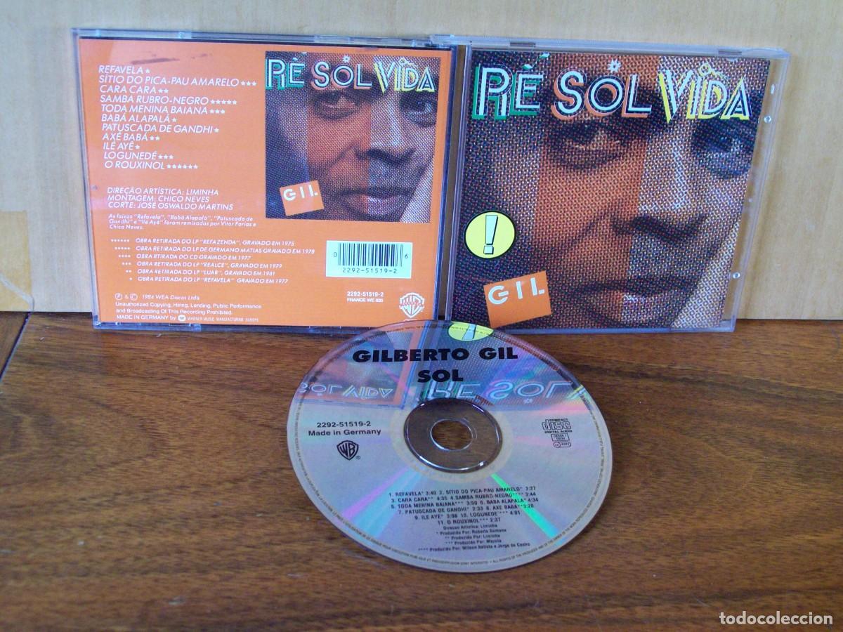 CDs de m&uacute;sica: GILBERTO GIL - RE SOL VIDA - CD GII - Foto 1