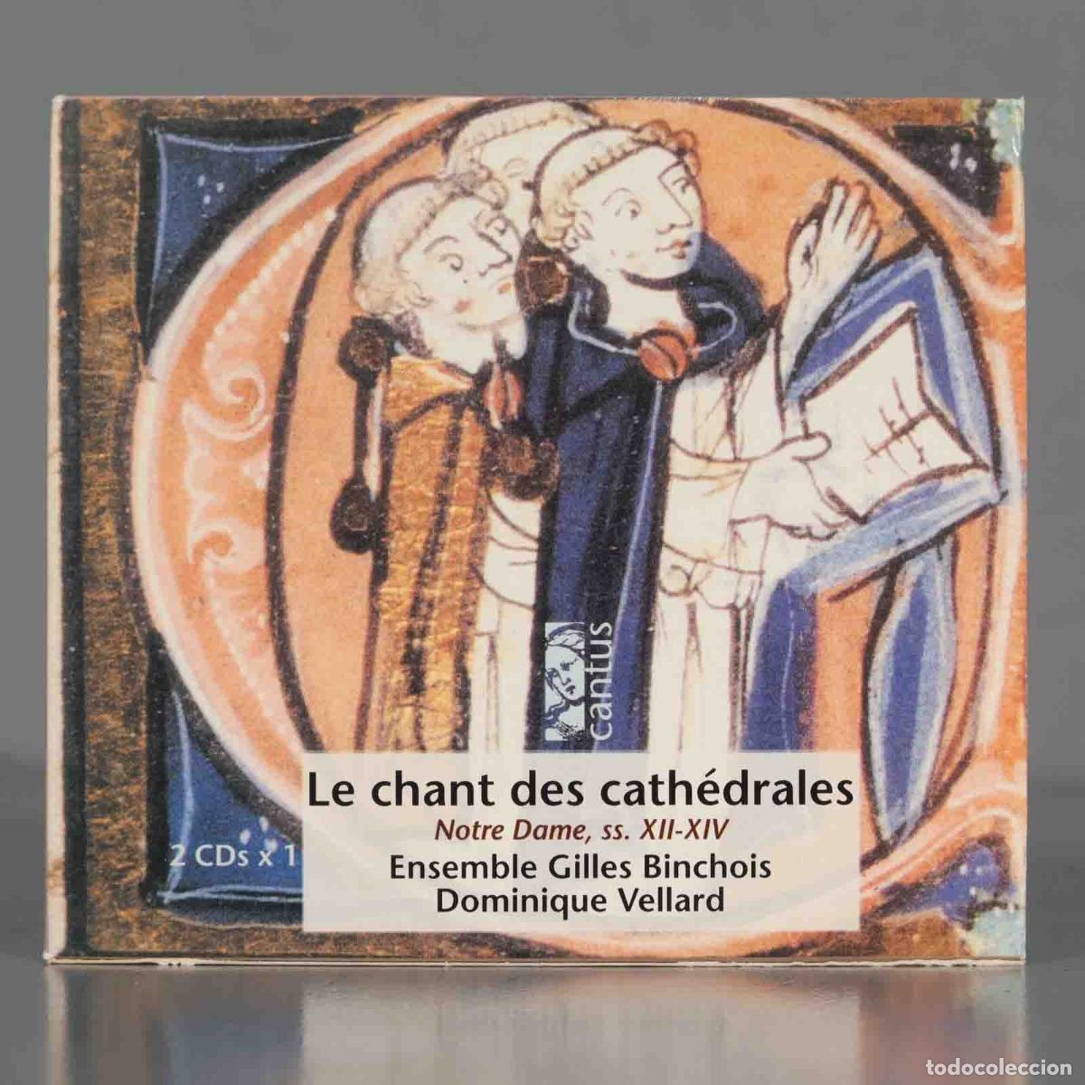 CDs de m&uacute;sica: CD. DOMINIQUE VELLARD DOMINIQUE VELLARD - Le Chant Des Cathedrales ESCUELA DE NOTRE DAME SS XII-XIV
