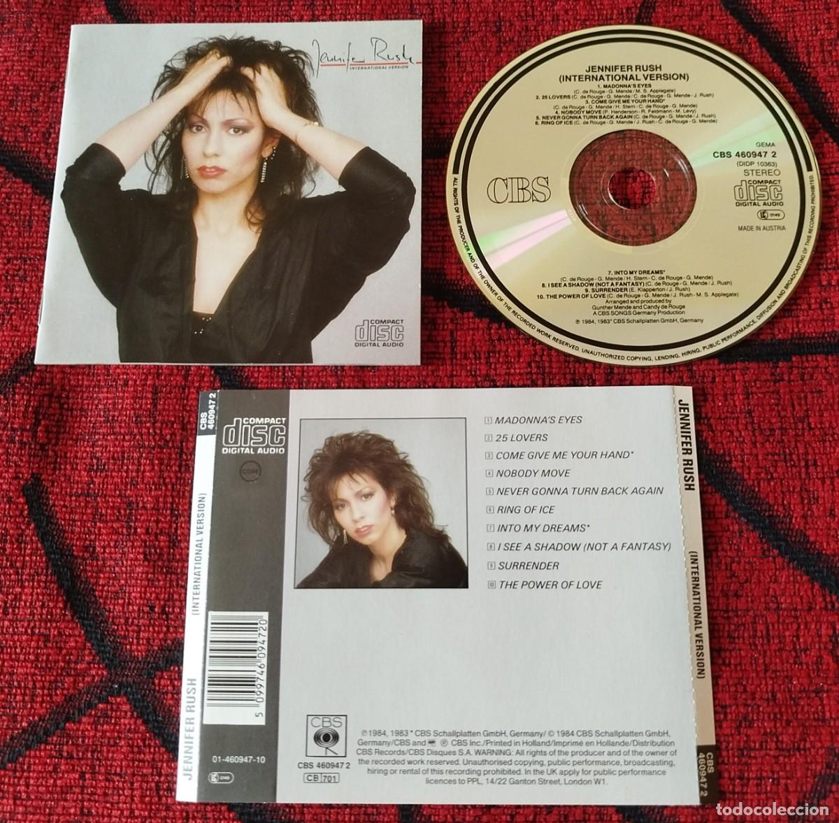 CDs de m&uacute;sica: JENNIFER RUSH ** International Version ** CD AUSTRIA - Foto 1
