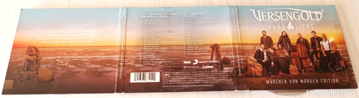 CDs de m&uacute;sica: CD VERSENGOLD - NORDLICHT RCA 2 CD&acute;S - EDIC. E. U. - 2020 - Foto 2