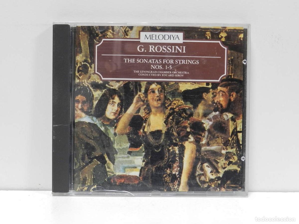 CDs de m&uacute;sica: DISCO CD. Rossini &ndash; The Sonatas For Strings Nos 1-5. COMPACT DISC. - Foto 1