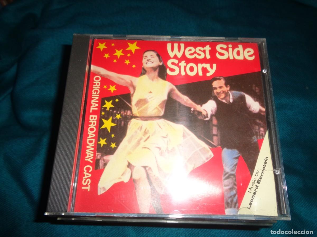 CDs de m&uacute;sica: WEST SIDE STORY. ORIGINAL BROADWAY CAST. CD. IMPECABLE(#) - Foto 1